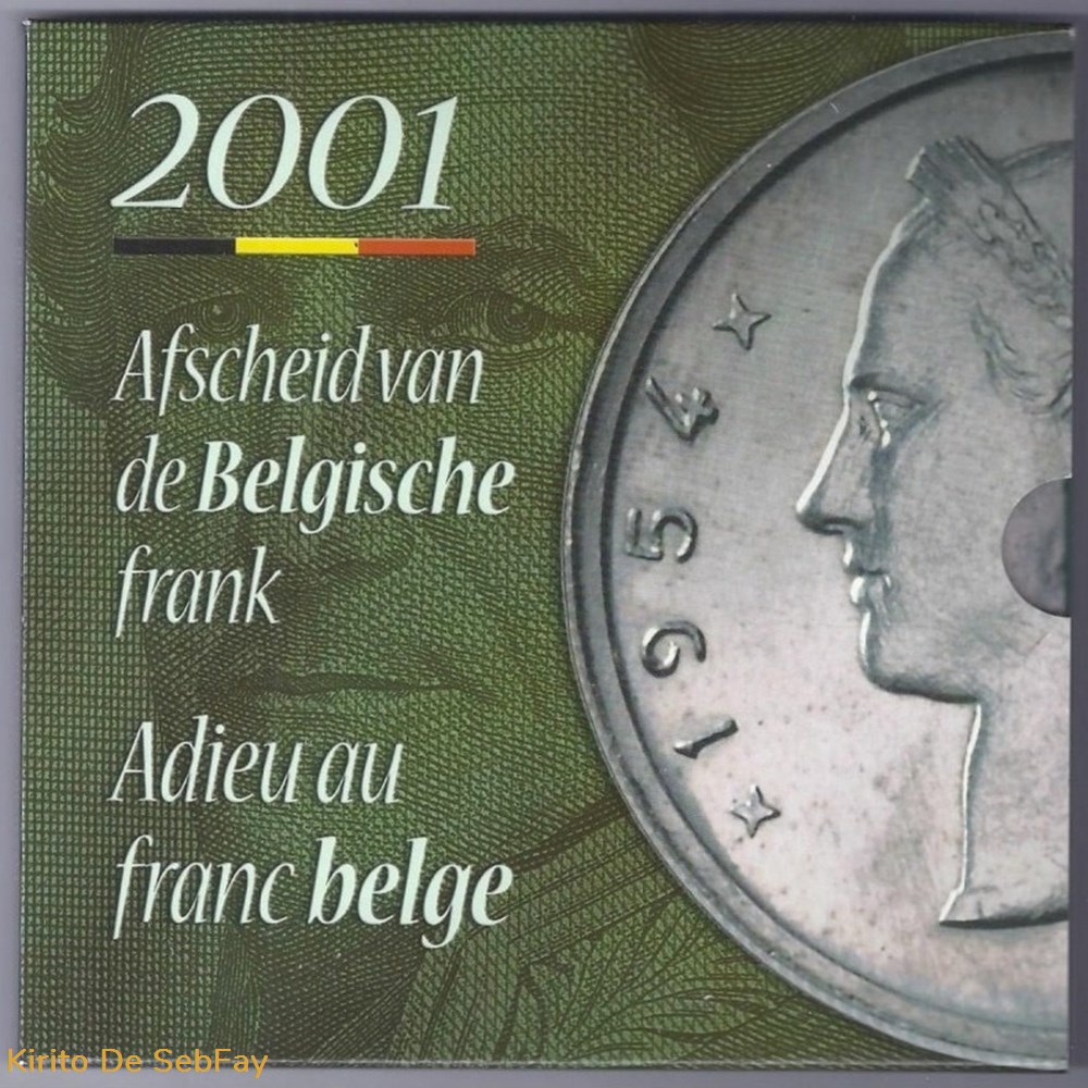 monnaies monde belgique adieu au franc belge 2001
