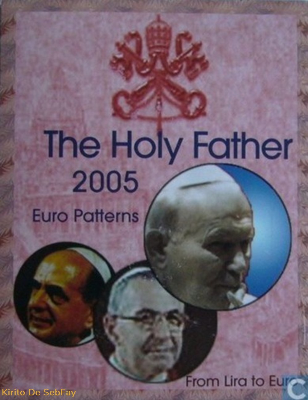 monnaies euros europe vatican coffret essai the holy father 2005