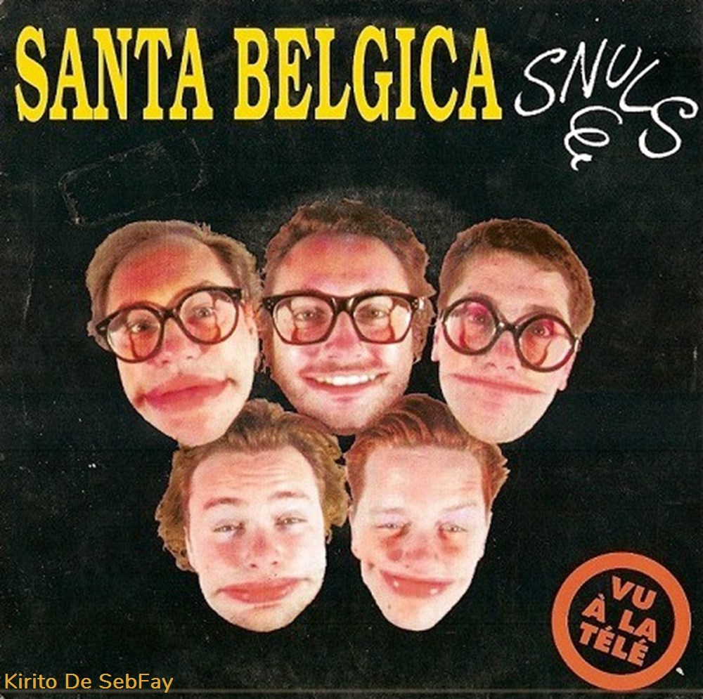 45T - Les Snuls - Santa Belgica musique instruments disques vinyles 45t les snuls santa belgica