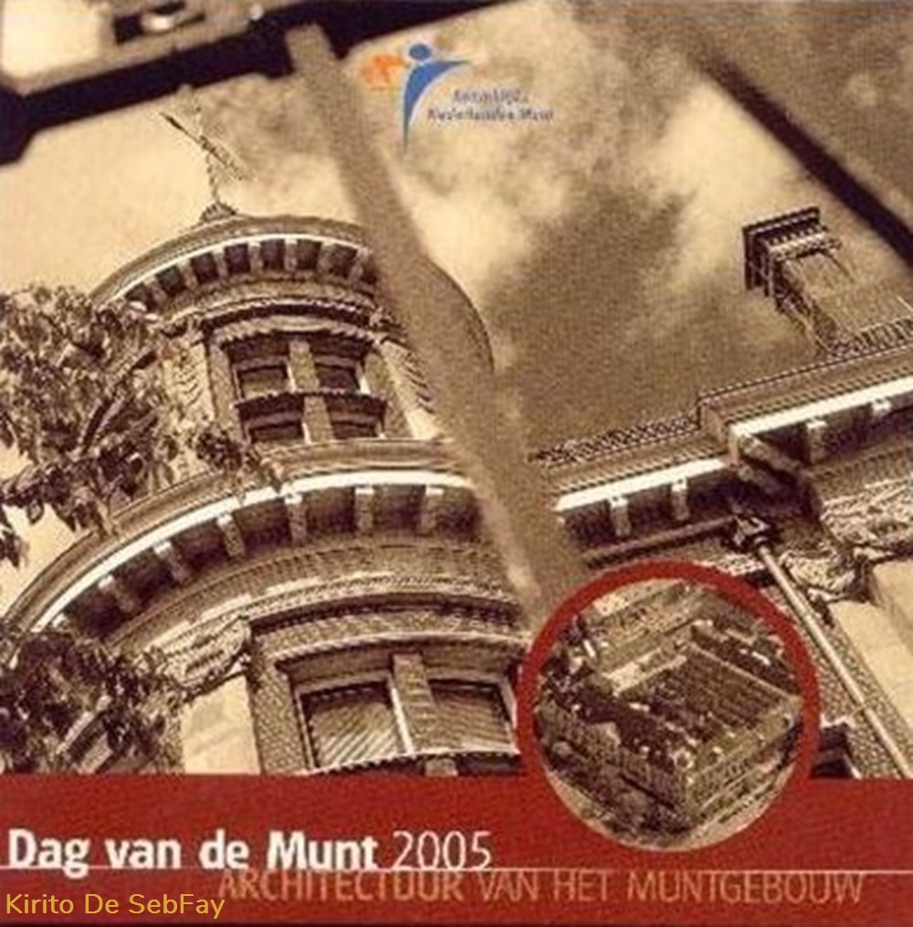 PAYS-BAS - Coffret BU 2005 - Coffret monnaies euros pays bas coffret bu 2005 coffret