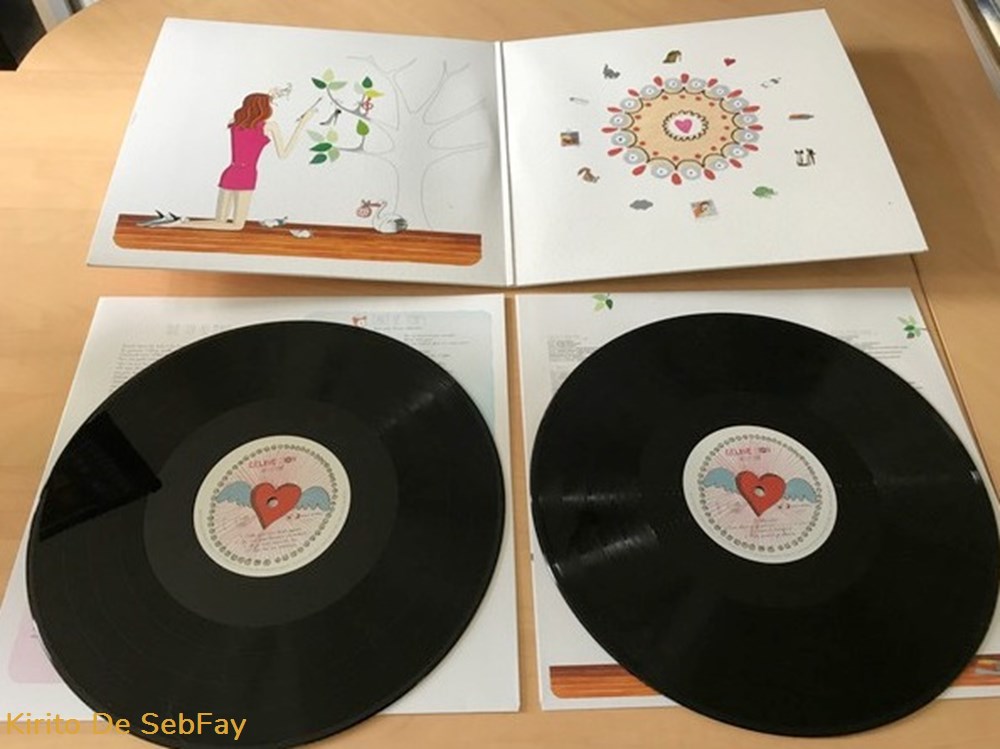 33T - Céline Dion - Sans Attendre musique instruments disques vinyles 33t celine dion sans attendre