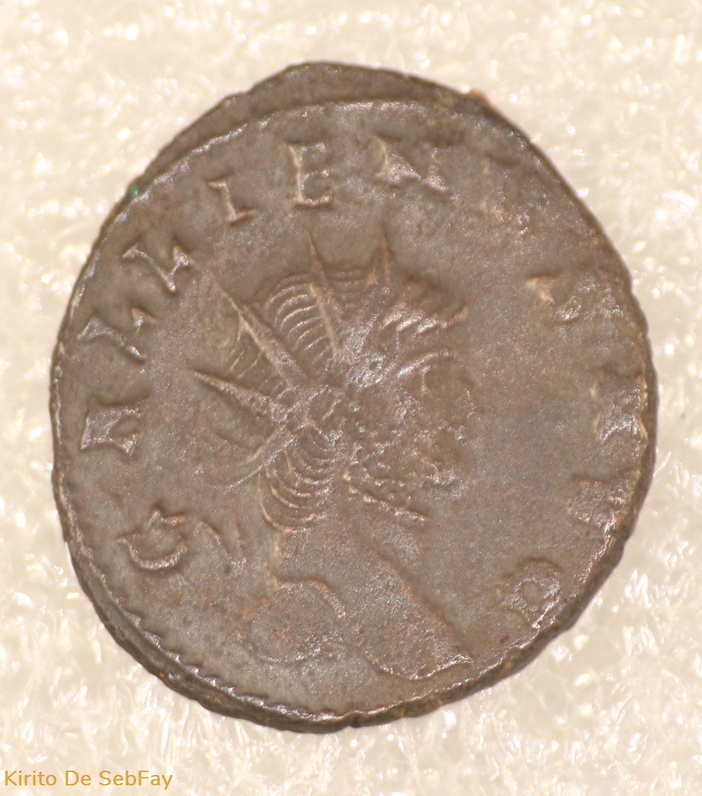 GALLIEN - GAZELLE monnaies antiques romaines republicaines imperiales gallien gazelle
