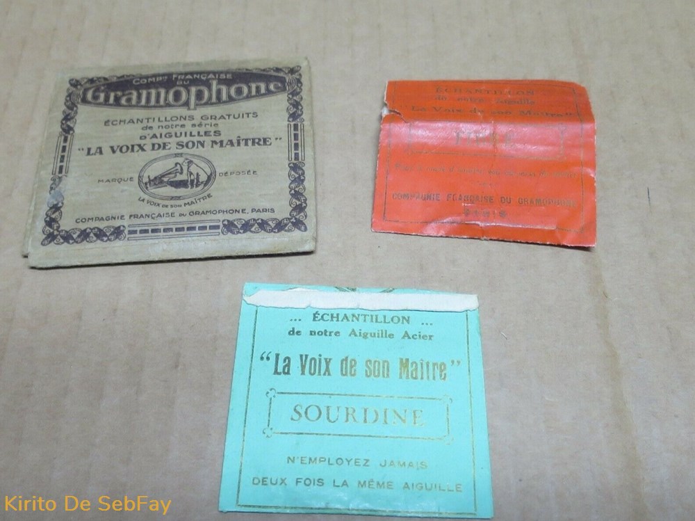 Enveloppe d'échantillons d'aiguilles en Bambou musique instruments disques vinyles enveloppe echantillons aiguilles en bambou