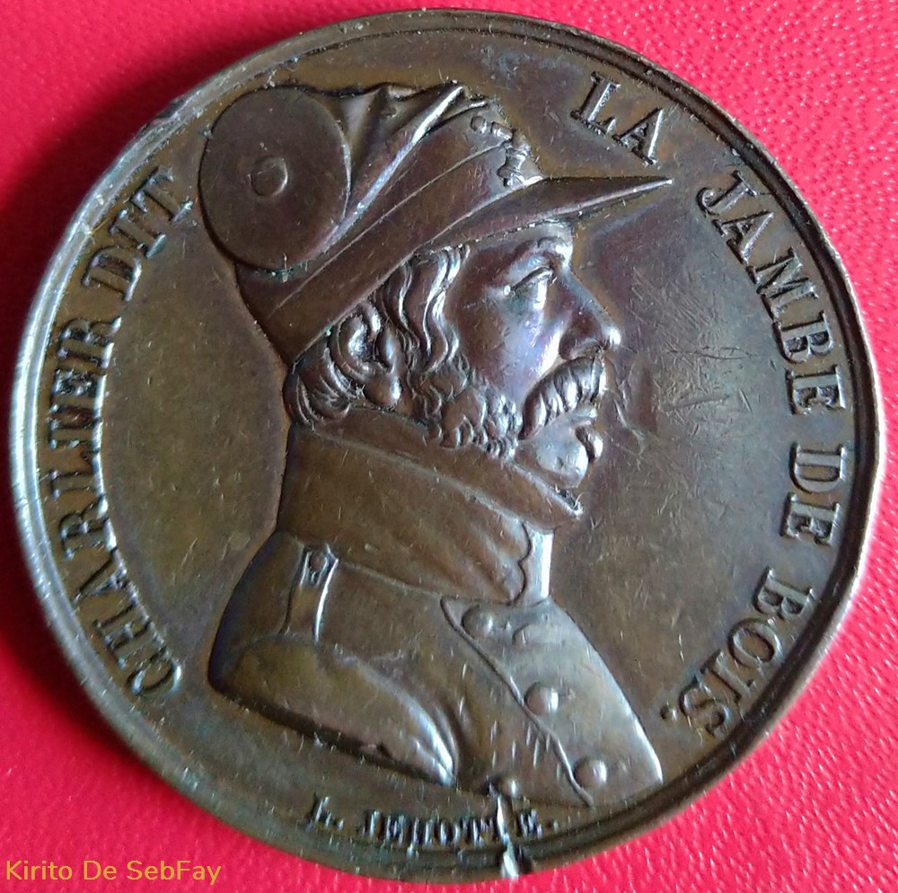 Médaille de la Révolution belge de 1830 - Charlier Jambe de Bois. medailles belgique medaille de la revolution belge de 1830 charlier jambe de bois