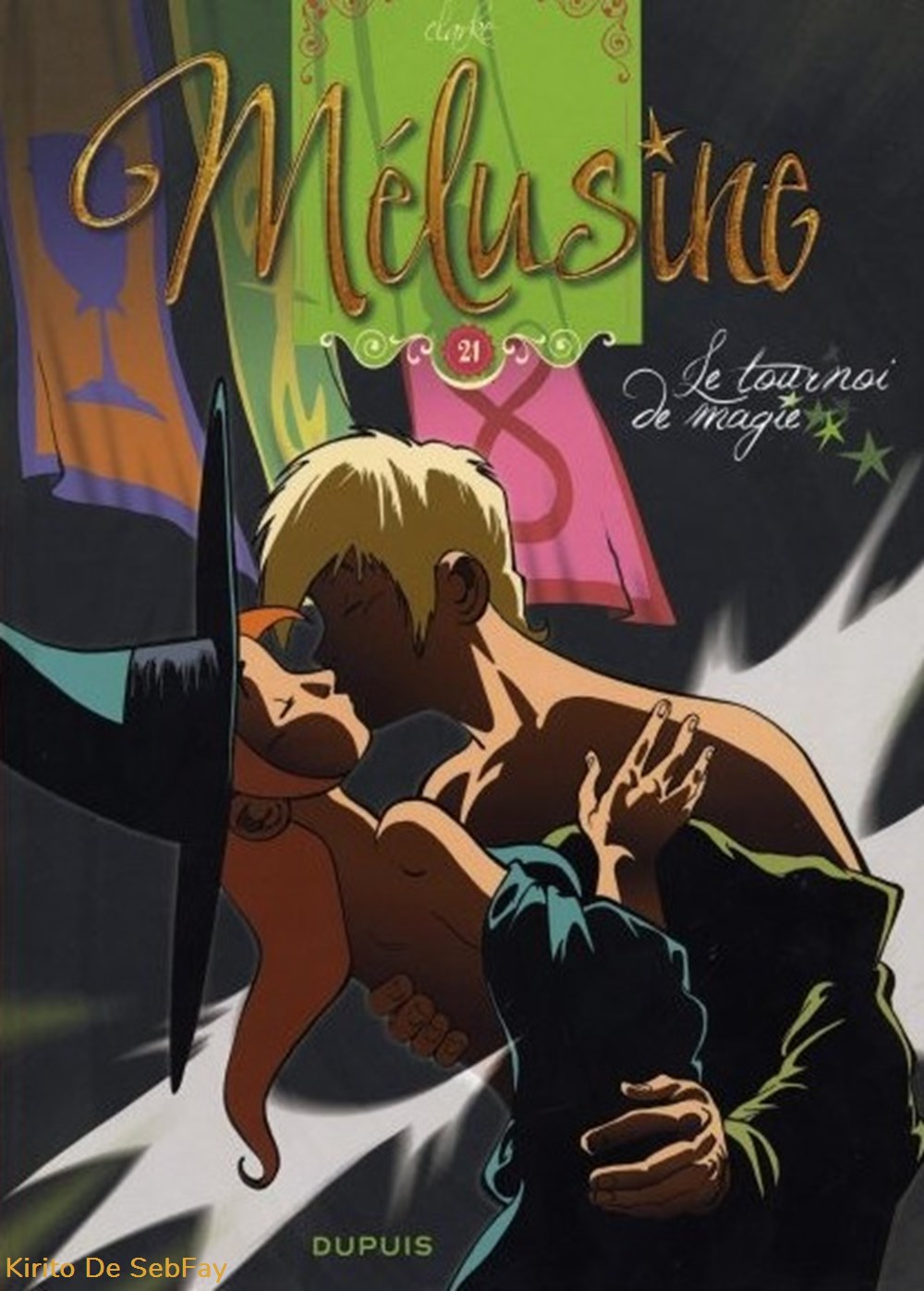 livres revues bd clarke melusine 21 le tournoi de magie