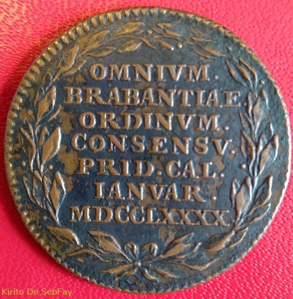 Le retour de la Liberté en Brabant - 1790 monnaies monde belgique le retour de la liberte en brabant 1790