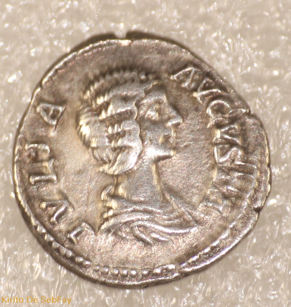 JULIA DOMNA - MATER monnaies antiques romaines republicaines imperiales julia domna mater