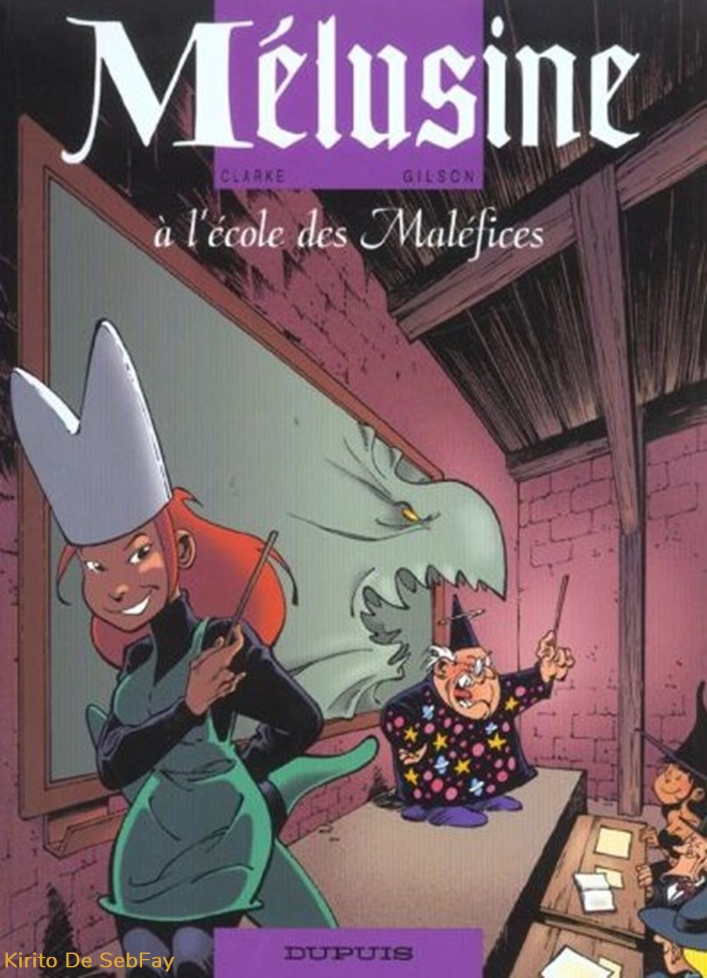 livres revues bd clarke gilson melusine 11 melusine a ecole des malefices