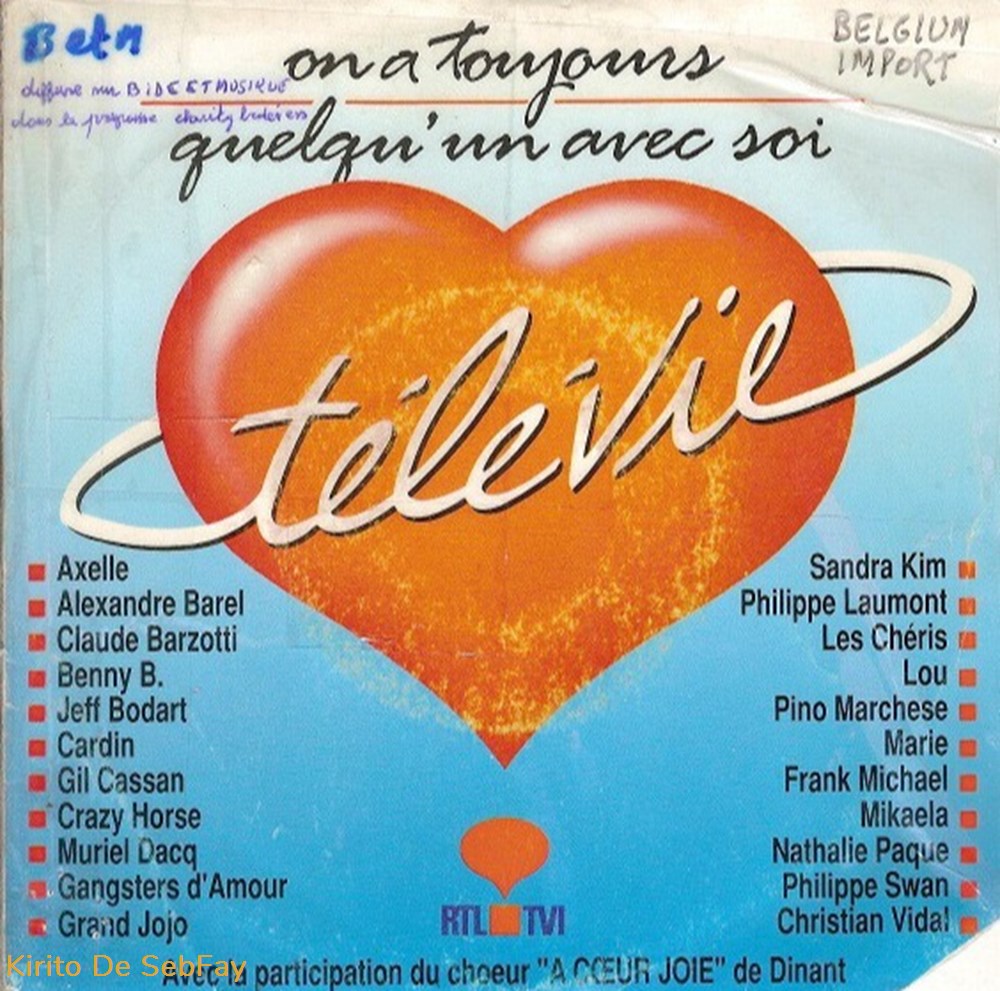musique instruments disques vinyles 45t televie on a toujours quelqu un avec soi