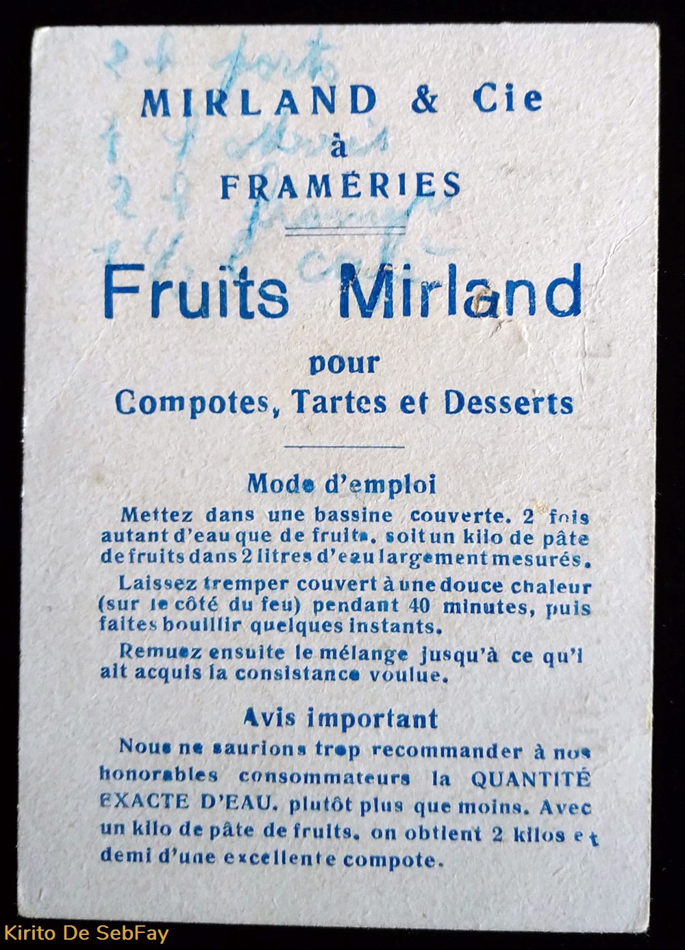 Fruits Mirland et Cie à Frameries - Sports objets publicitaires cartons fruits mirland et cie a frameries sports