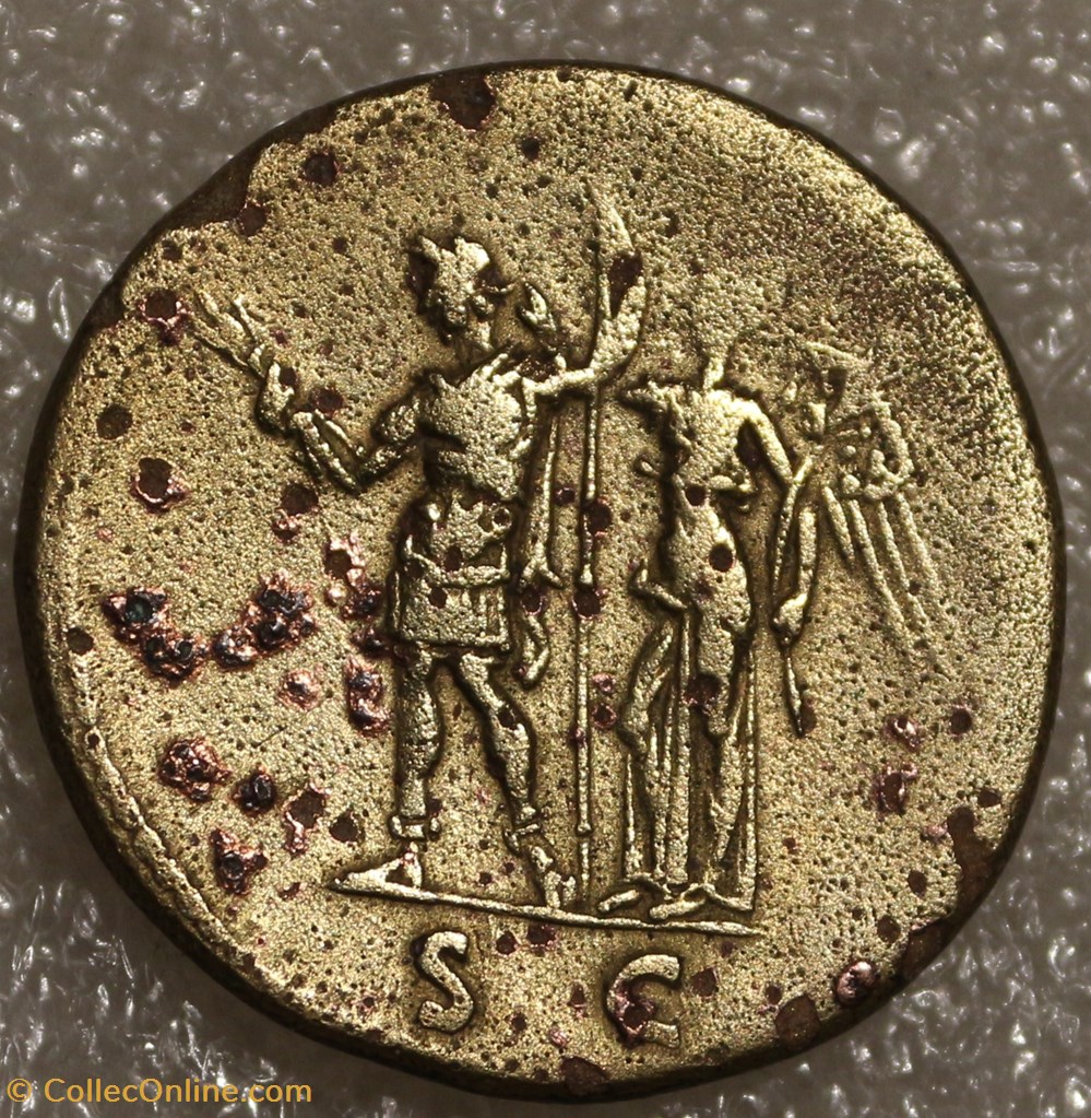 DOMITIEN - SESTERCE monnaies antiques a romaines imperiales et republicaines domitien sesterce