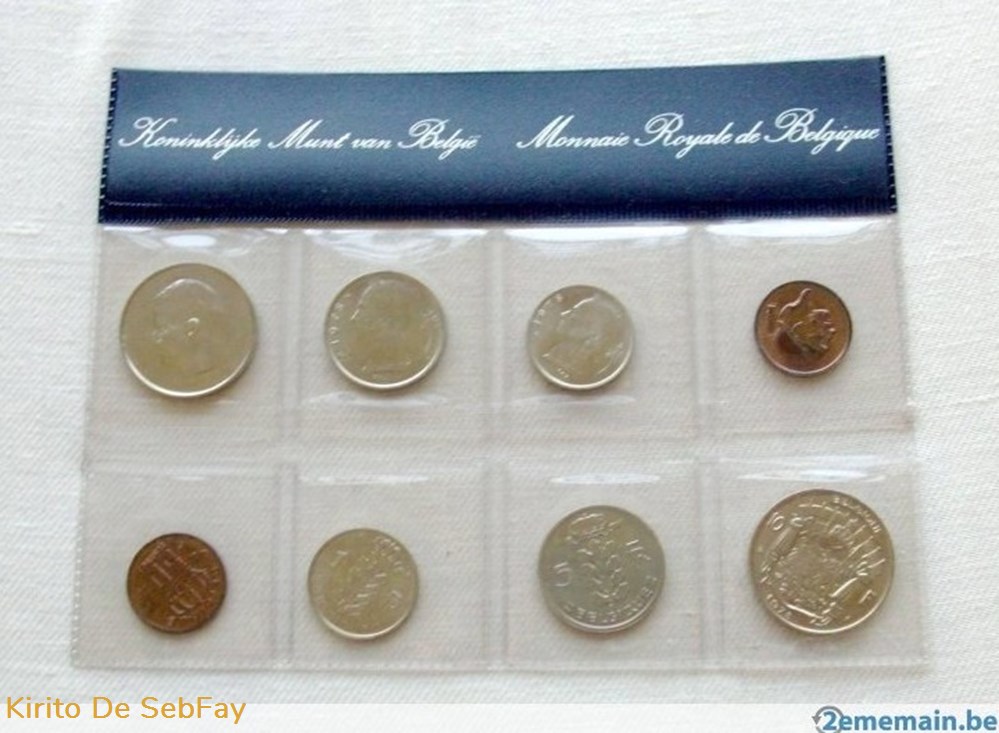 monnaies monde belgique monnaie royale de belgique 1978 fr fl