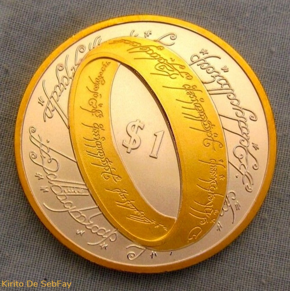 monnaies monde nouvelle zelande 2003 lord of the rings