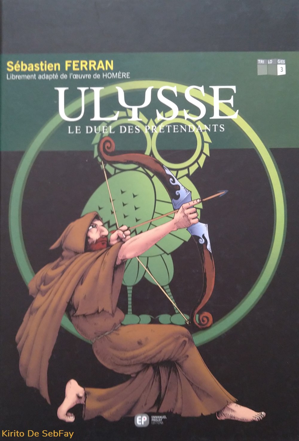 BD - Ferran - Ulysse - Le duel des prétendants + Dessin d'Auteur livres revues bd ferran ulysse le duel des pretendants dessin auteur