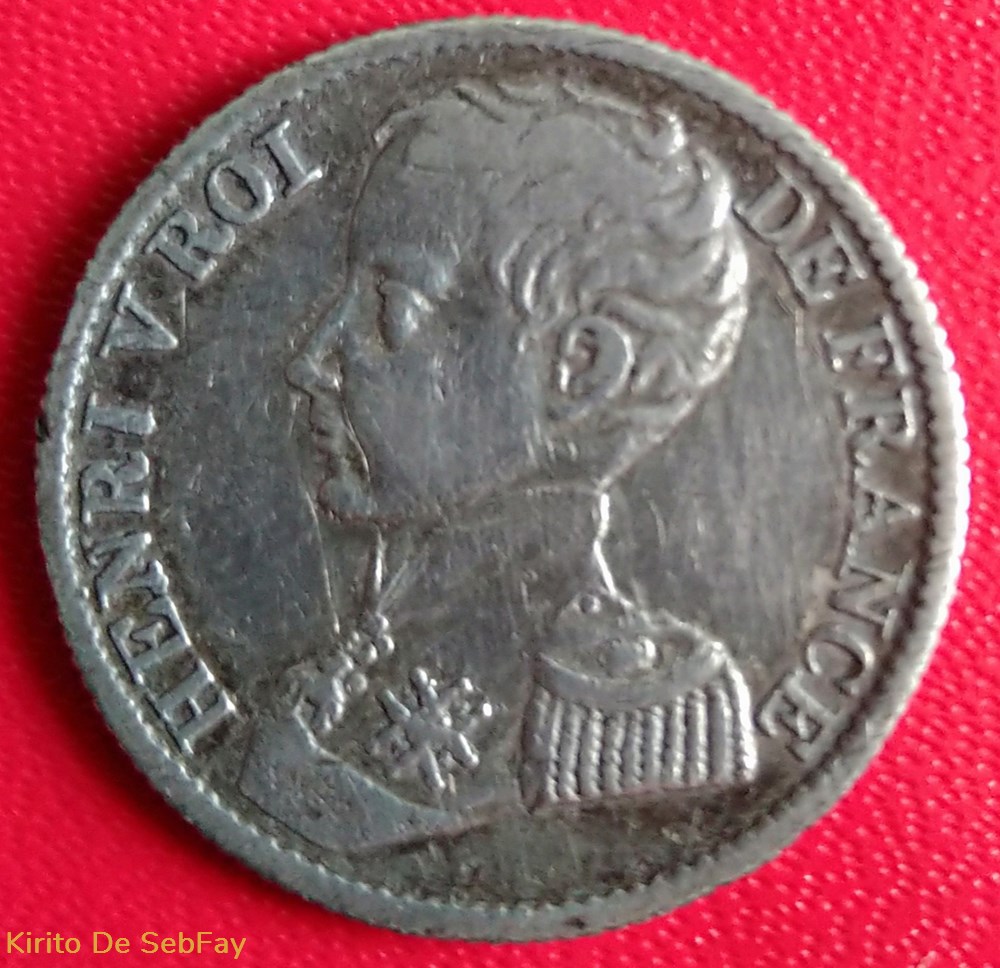 monnaies monde france 1 franc henri v pretendant 1831