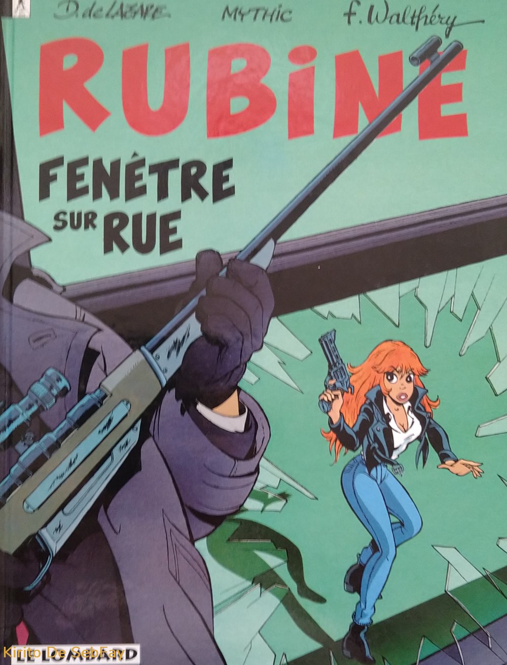 livres revues bd lazare mythic walthery rubine fenetre sur rue dessin auteur