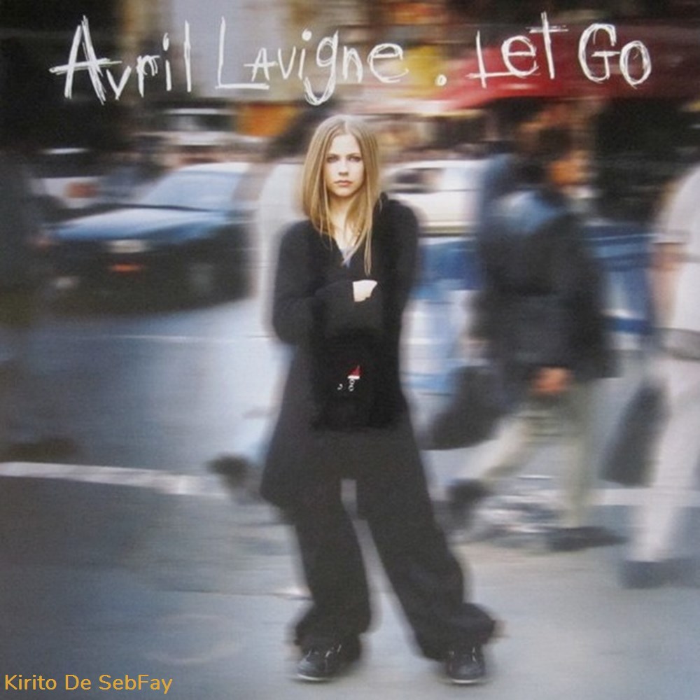 33T - Avril Lavigne - Let Go - BLANC musique instruments disques vinyles 33t avril lavigne let go blanc