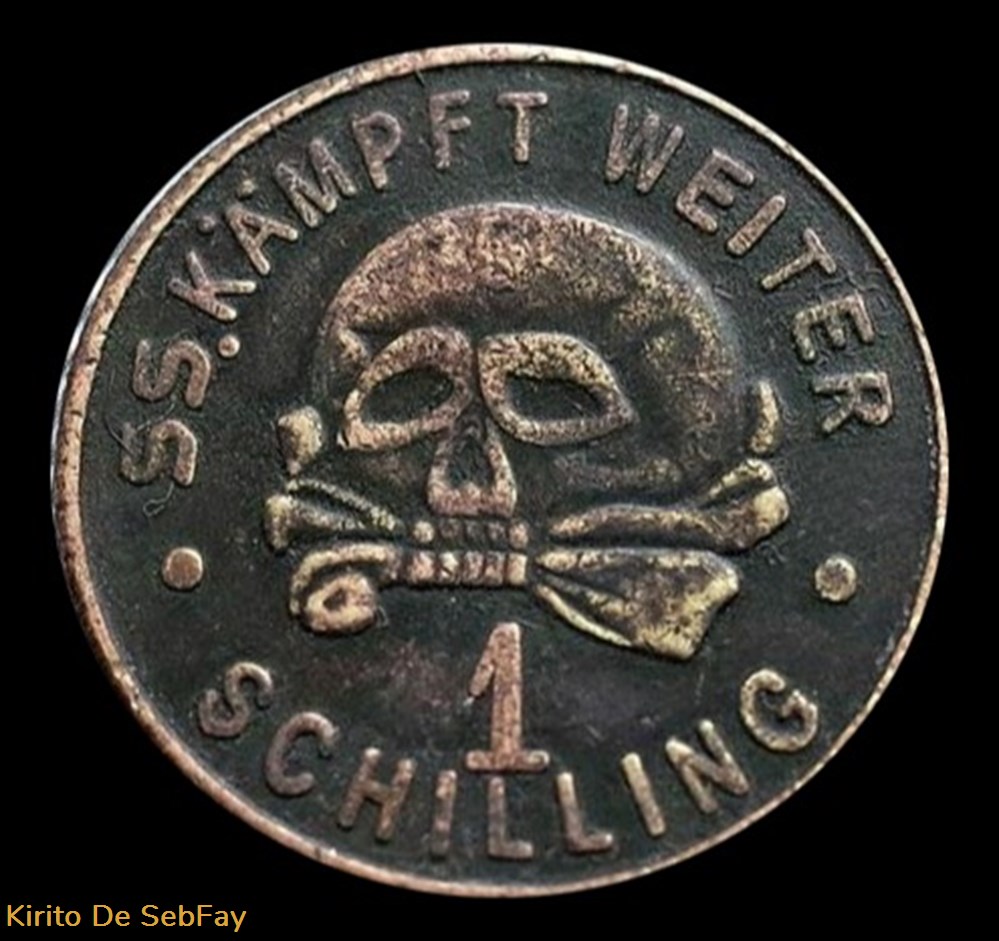 Troisième Reich Deutsche 1 schilling monnaies paranumismatique jetons poids mereaux troisieme reich deutsche 1 schilling