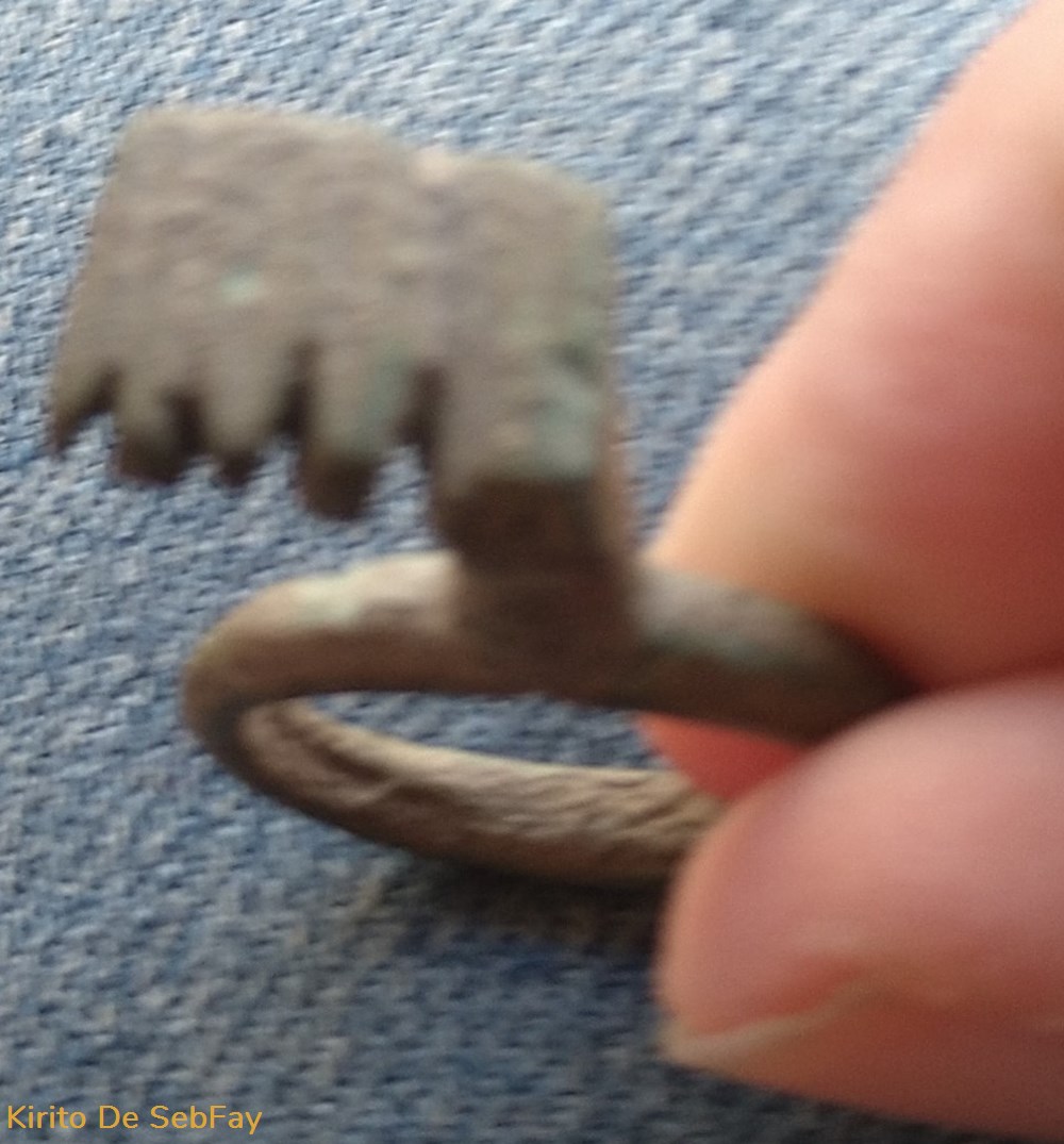 Bague Clé Romain Ier S Ap. JC art antiquites cles anciennes bague cle romain ier s ap jc
