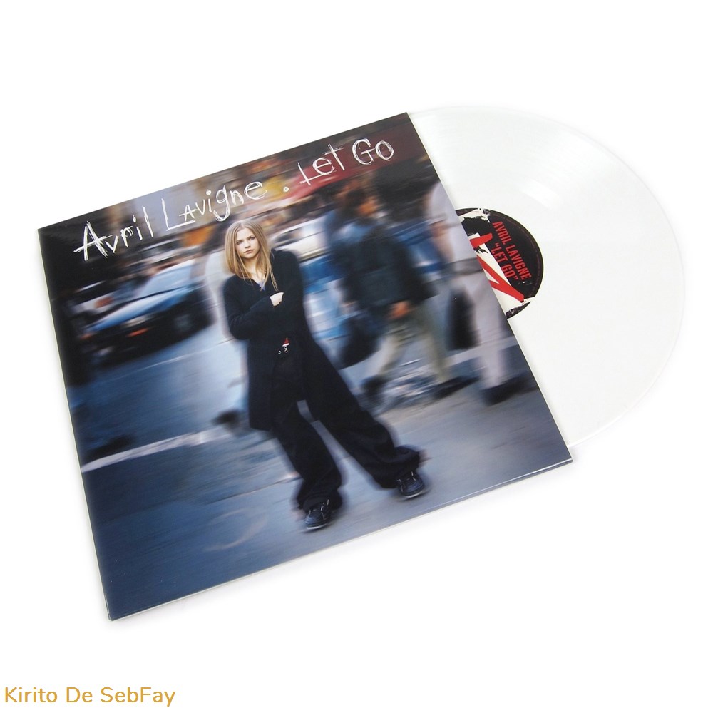 33T - Avril Lavigne - Let Go - BLANC musique instruments disques vinyles 33t avril lavigne let go blanc