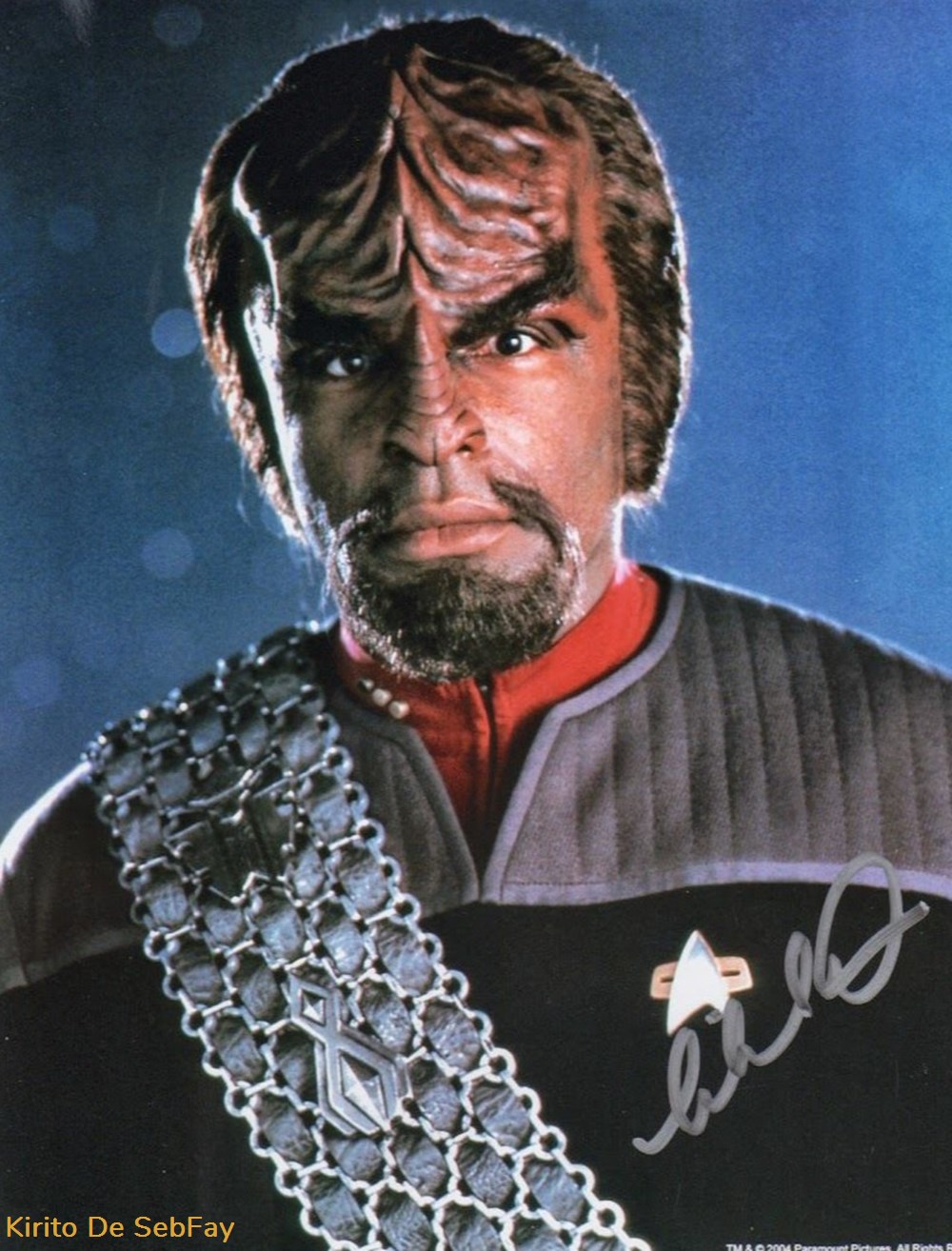 cinema series autographes autographe de michael dorn