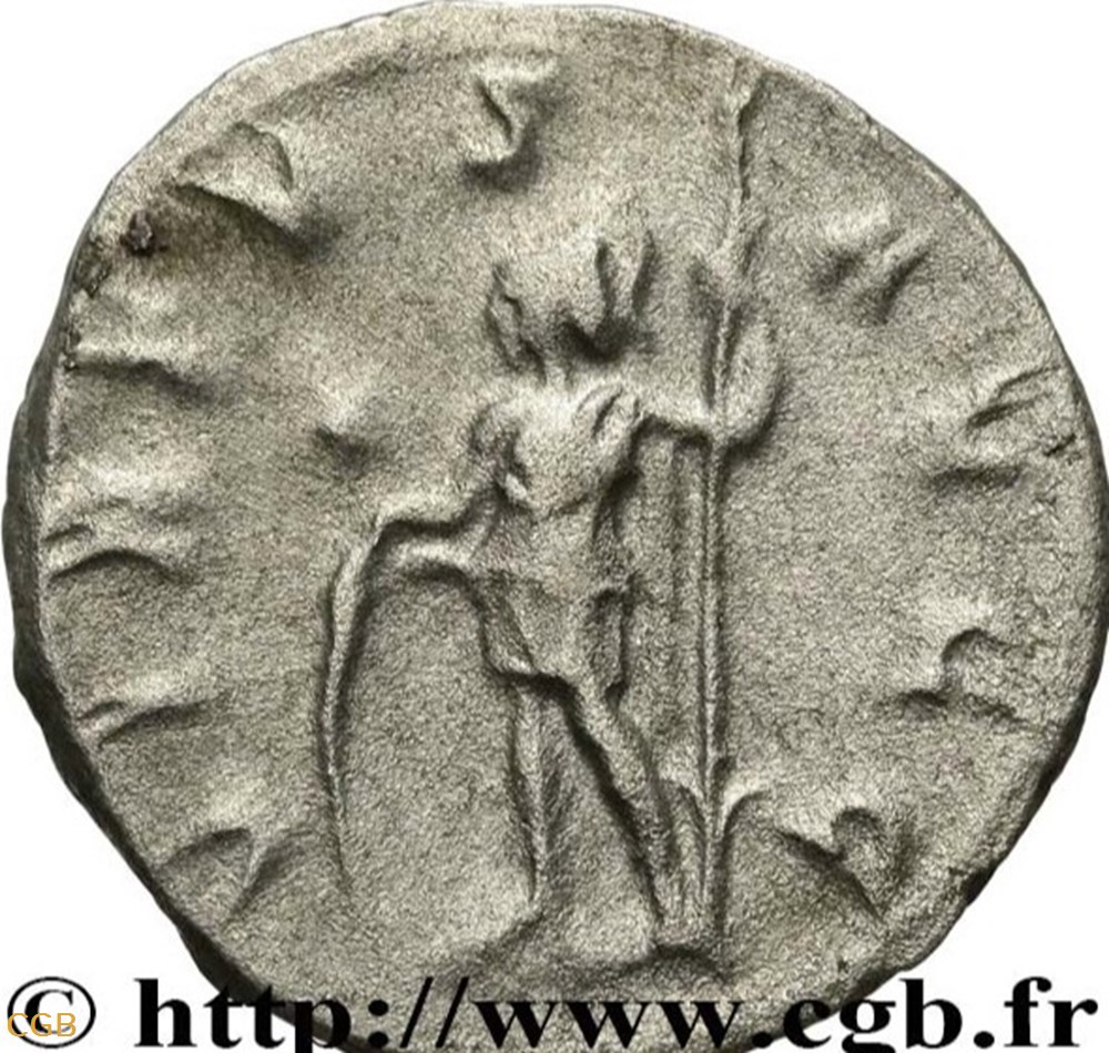 VOLUSIEN - VIRTVS monnaies antiques a romaines republicaines imperiales volusien virtvs