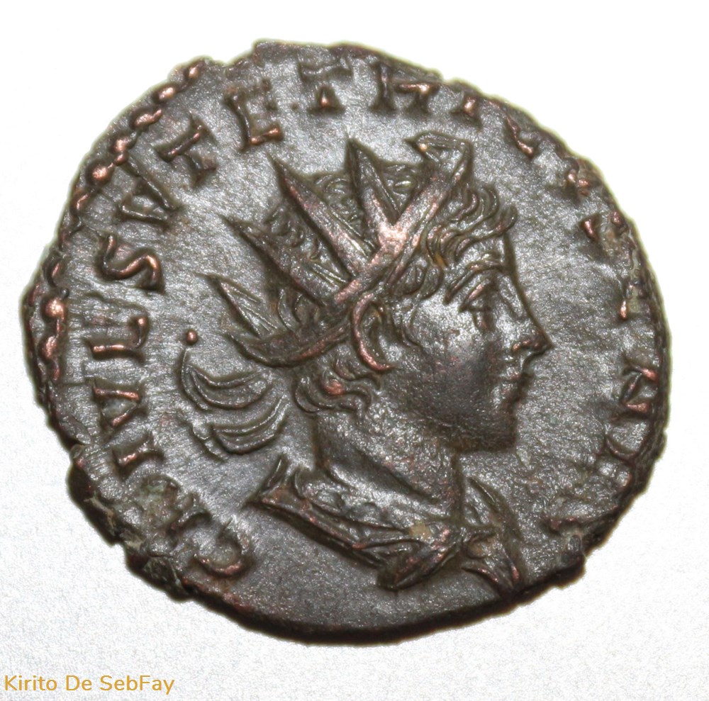 monnaies antiques romaines republicaines imperiales tetricus ii spes pvblica