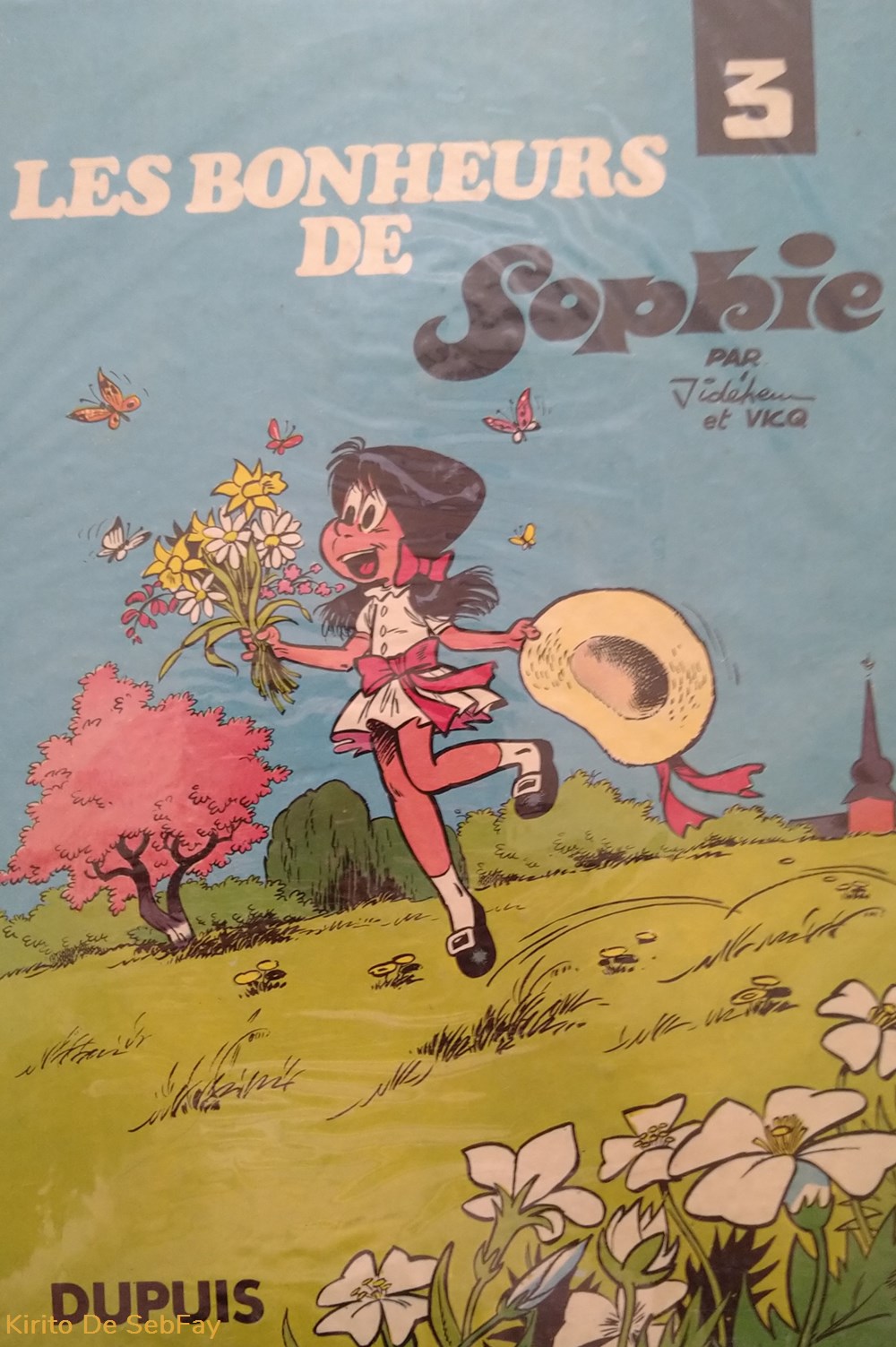 BD - Jidéhem - Les Bonheurs de Sophie - N°3 + Dessin d'Auteur livres revues bd jidehem les bonheurs de sophie n 3 dessin auteur
