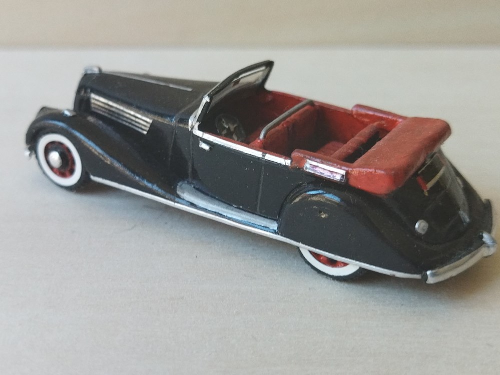 Renault 1936 Nervastela ABM4 cabriolet JB modeles reduits voitures renault 1936 nervastela abm4 cabriolet jb