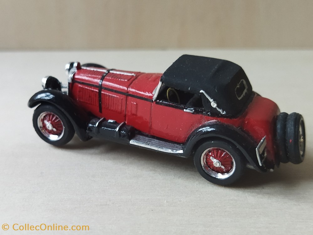Mercedes 1928 cabriolet JB modeles reduits voitures mercedes 1928 cabriolet jb
