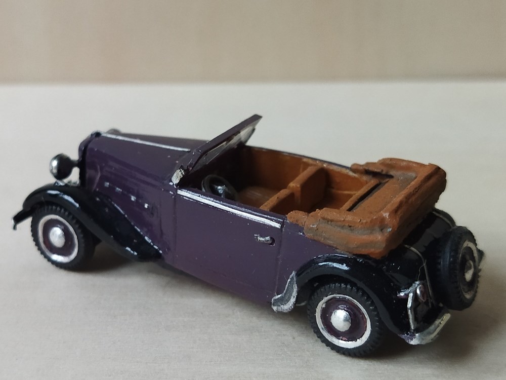 Rosengart 1934 Supertraction JB modeles reduits voitures rosengart 1934 supertraction jb