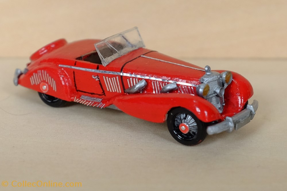 modeles reduits voitures mercedes 1938 540k sport roadster mayfair ob