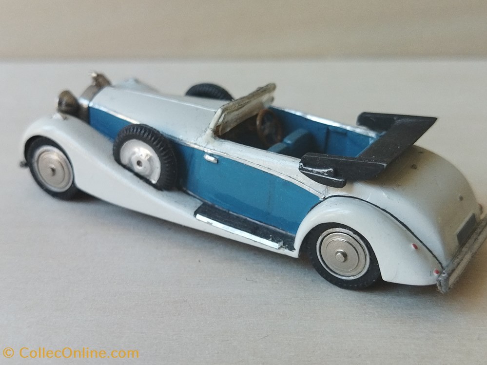 modeles reduits voitures hispano suiza 1931 j12 cabriolet de villar metal87
