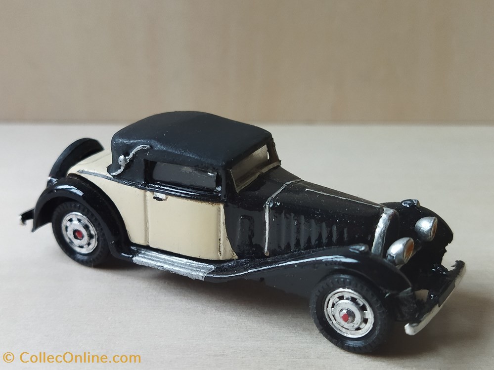Bugatti 1931 type 46 cabriolet fiacre Van-Vooren JB modeles reduits voitures bugatti 1931 type 46 cabriolet fiacre van vooren jb