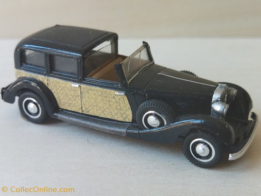 Hispano-Suiza 1936 K6 coupé chauffeur Binder OJB modeles reduits voitures hispano suiza 1936 k6 coupe chauffeur binder ojb