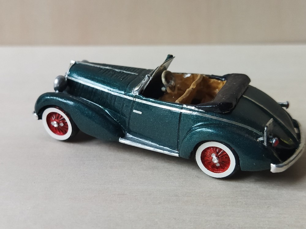 Talbot 1937 T26 cabriolet OJB modeles reduits voitures talbot 1937 t26 cabriolet ojb