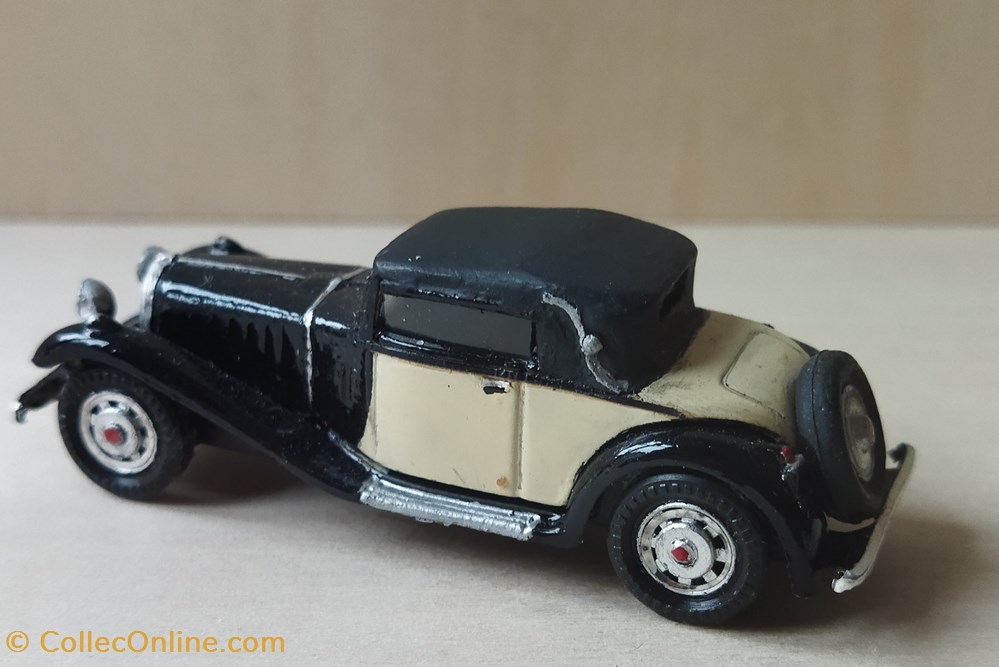 Bugatti 1931 type 46 cabriolet fiacre Van-Vooren JB modeles reduits voitures bugatti 1931 type 46 cabriolet fiacre van vooren jb
