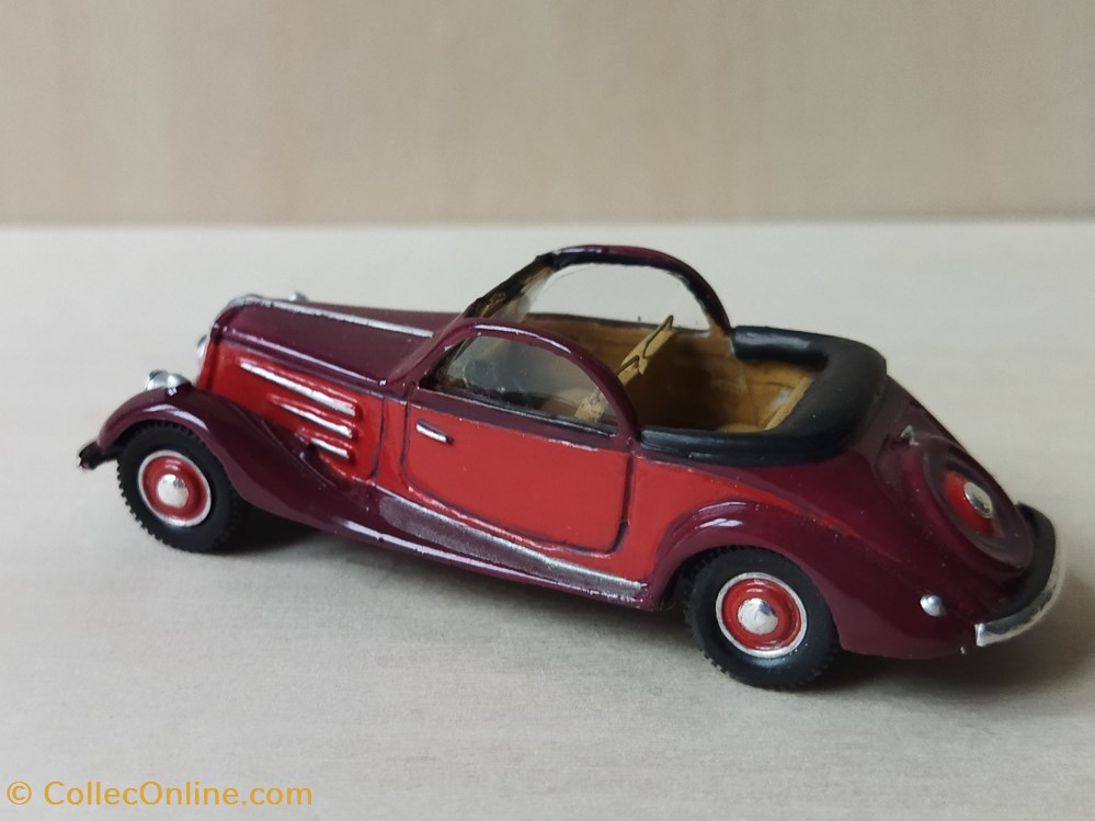 Peugeot 1935 601 DL cabriolet découvrable Debelem modeles reduits voitures peugeot 1935 601 dl cabriolet decouvrable debelem