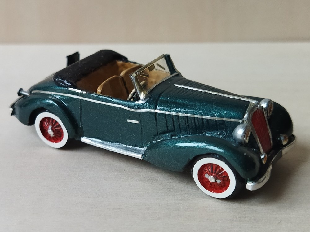 Talbot 1937 T26 cabriolet OJB modeles reduits voitures talbot 1937 t26 cabriolet ojb