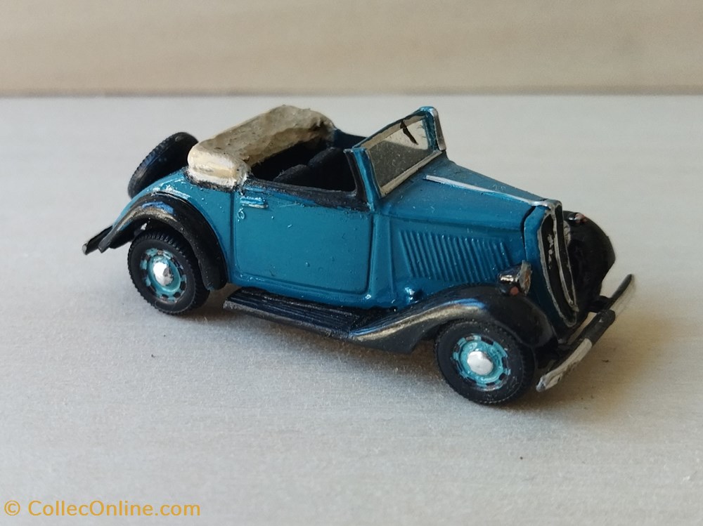 Fiat 1934 Ballila cabriolet Anguplas modeles reduits voitures fiat 1934 ballila cabriolet anguplas