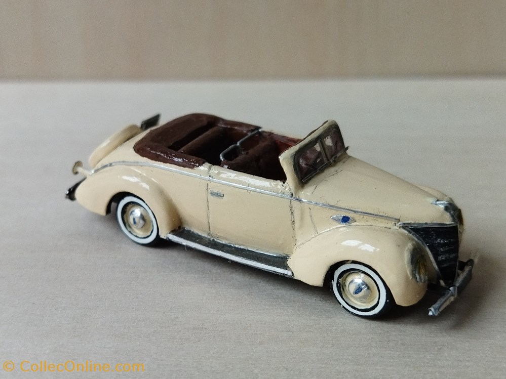 Matford 1939 Alsace cabriolet JB modeles reduits voitures matford 1939 alsace cabriolet jb