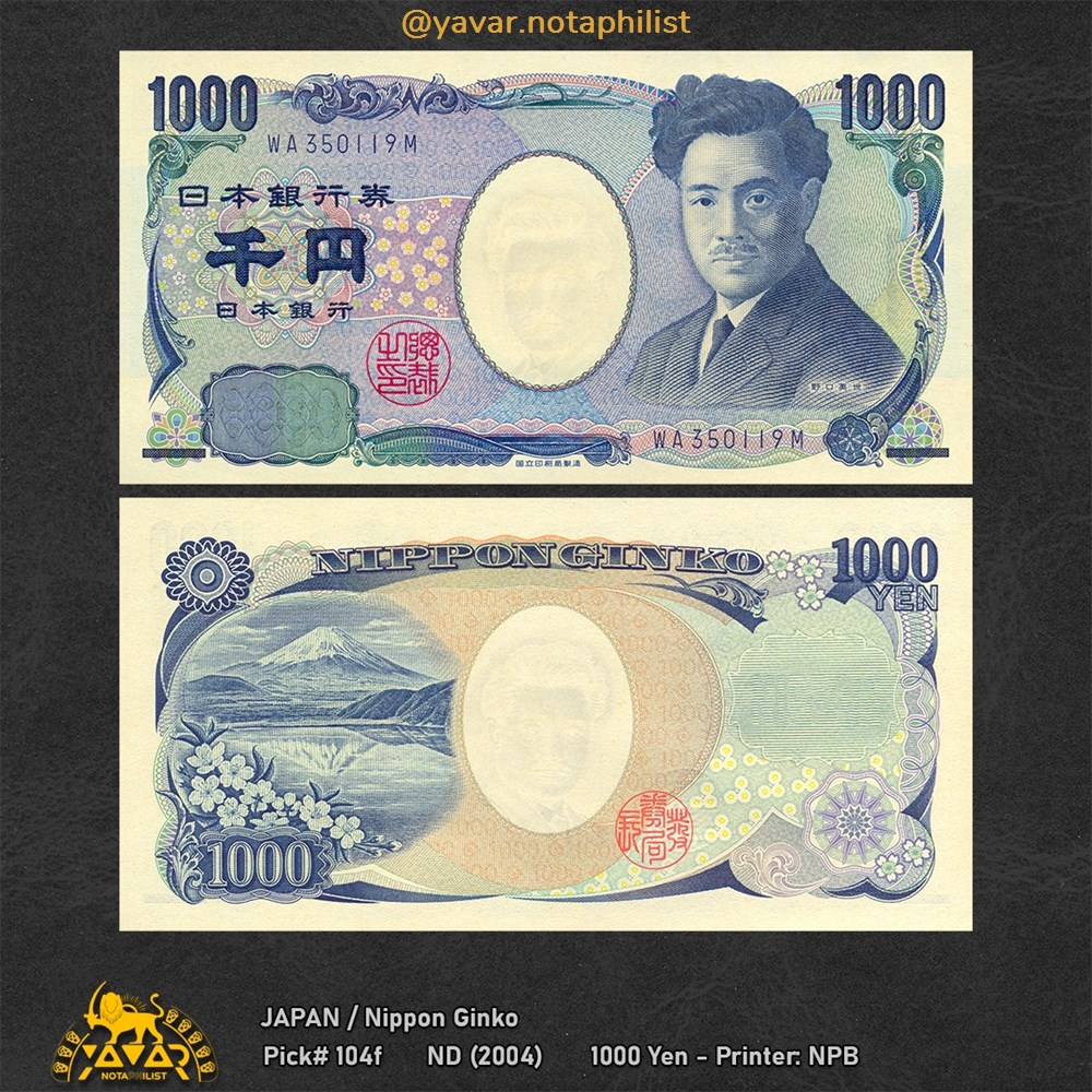 banknotes asia japanese yen