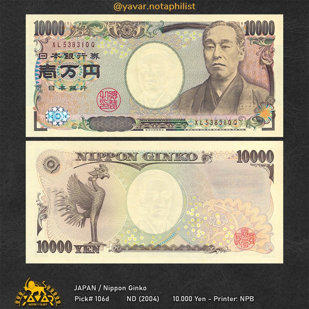 banknotes asia japanese yen