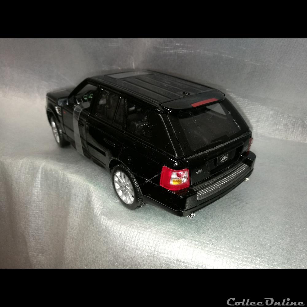 modele reduit voiture land range rover sport noir