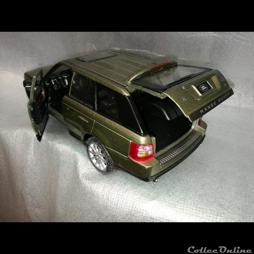modele reduit voiture land range rover sport gris