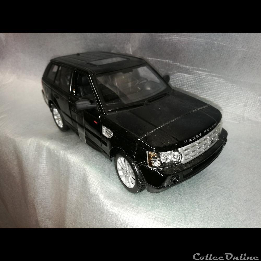 modele reduit voiture land range rover sport noir