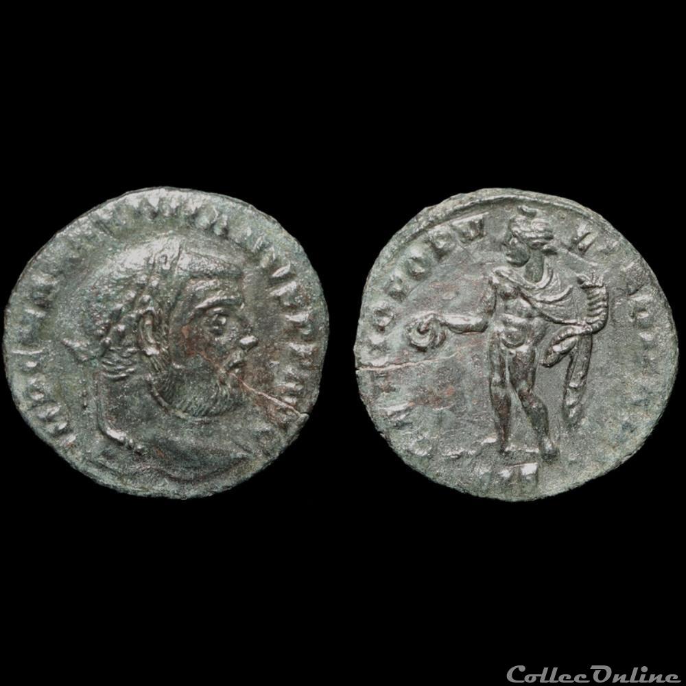 MAXIMIEN HERCULE - Quart de follis ou quart de nummus - 305 - Siscia monnaie antique av jc ap romaine maximien hercule quart de follis ou quart de nummus 305 siscia