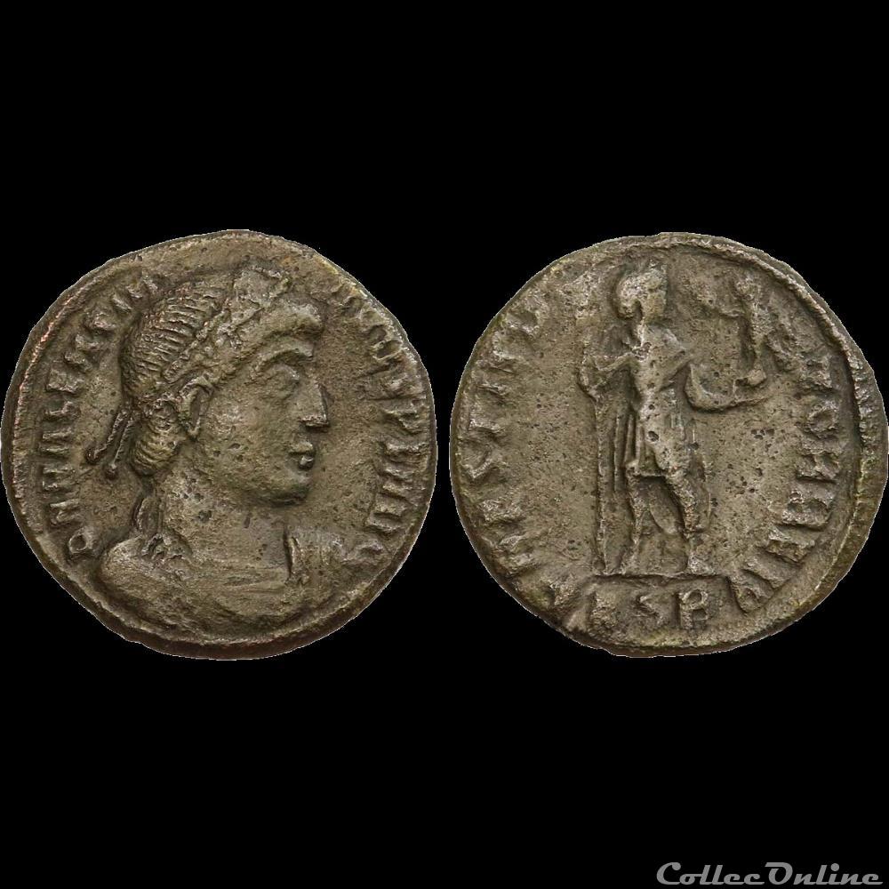 VALENTINIEN I Demi-Maiorina - 364-365 - Thessalonique - 2e officine - type 3 monnaie antique romaine valentinien i demi maiorina 364 365 thessalonique 2e officine type 3