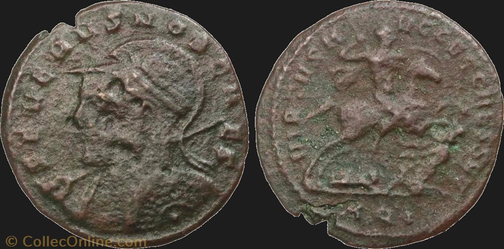 monnaie antique av jc ap romaine severe ii follis ou nummus 305 306 aquilee 3e officine