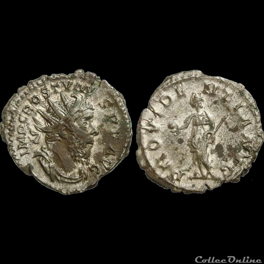POSTUME - Antoninien - 263-265- Trèves - Type 3 monnaie antique romaine postume antoninien 263 265 treves type 3